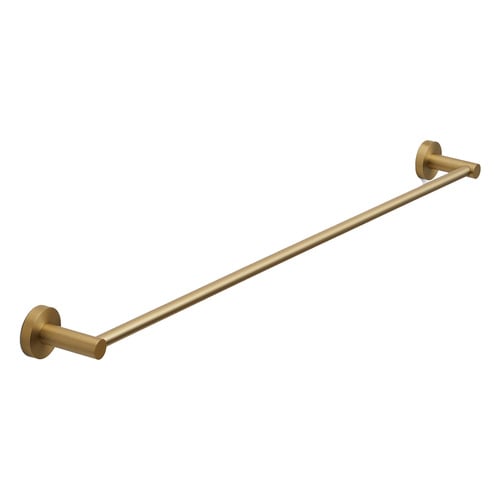 Clovelly-Brushed-Gold-750mm-Single-Towel-Rail