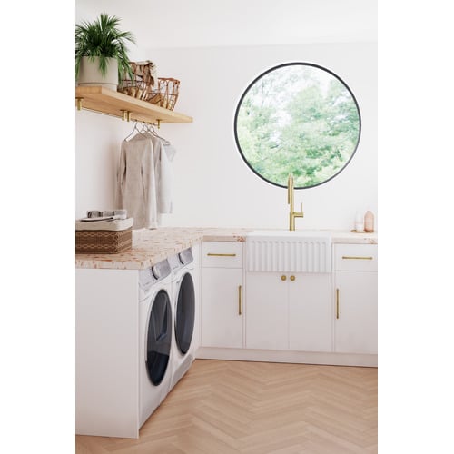 Clovelly-Brushed-Gold-750mm-Single-Towel-Rail