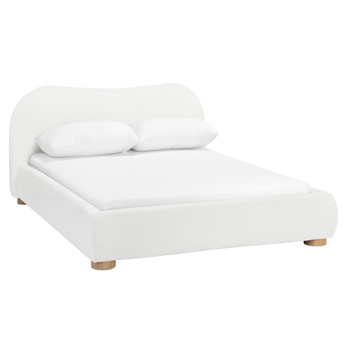 Paloma Boucle Queen Gas Lift Storage Bed