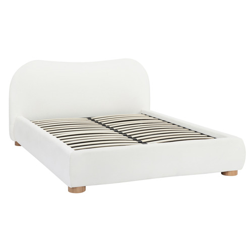 Paloma Boucle Queen Gas Lift Storage Bed