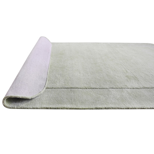 Green Aubrey Hand-Woven Wool-Blend Rug