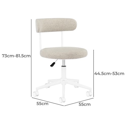 Conrad Boucle Office Chair