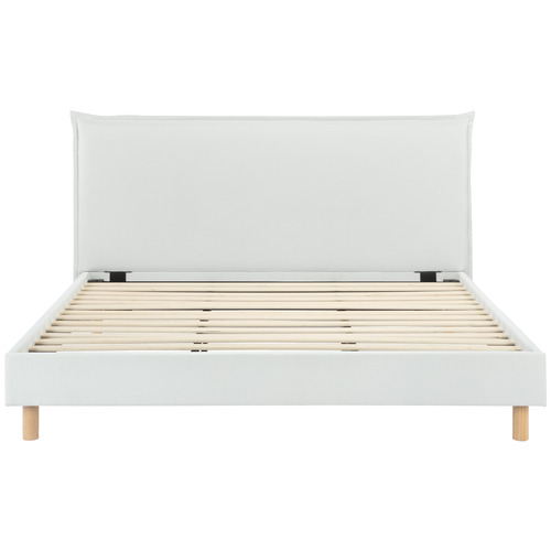 White Dune Upholstered Bed