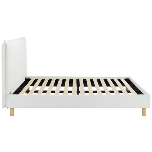 White Dune Upholstered Bed