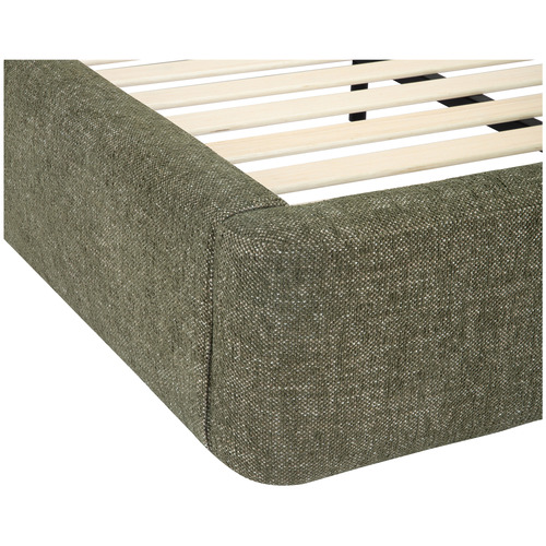 Forest Green Emery Upholstered Bed