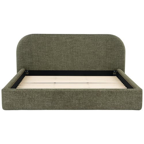 Forest Green Emery Upholstered Bed