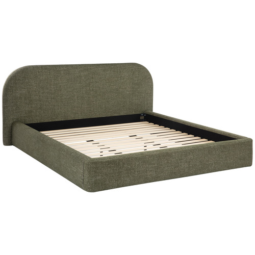 Forest Green Emery Upholstered Bed