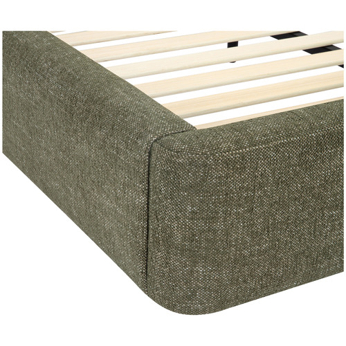 Forest Green Emery Upholstered Bed