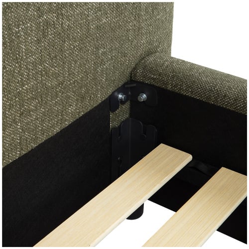 Forest Green Emery Upholstered Bed