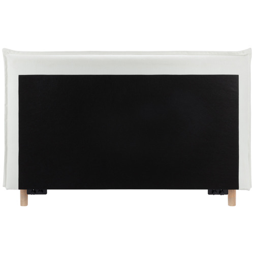 White Dune Upholstered Bed