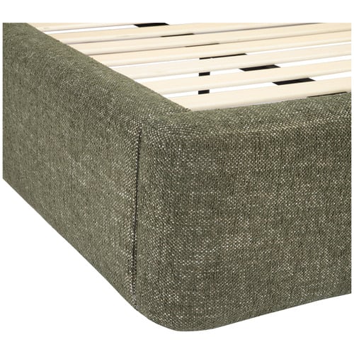 Forest Green Emery Upholstered Bed