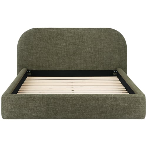 Forest Green Emery Upholstered Bed