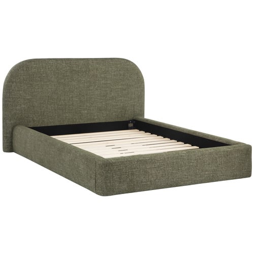 Forest Green Emery Upholstered Bed