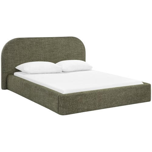 Forest Green Emery Upholstered Bed