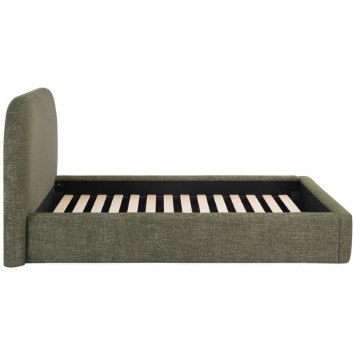 Forest Green Emery Upholstered Bed