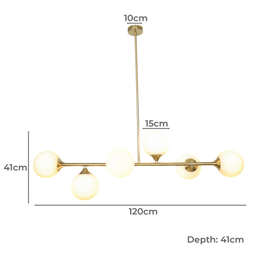 Remy 6 Light Pendant