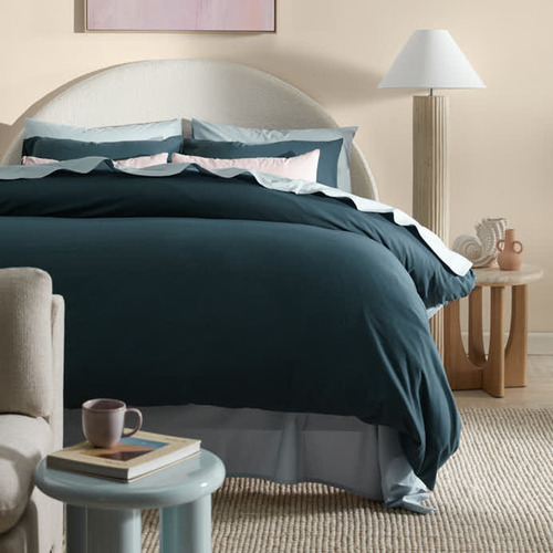 Vintage-Washed Quilt Cover Set