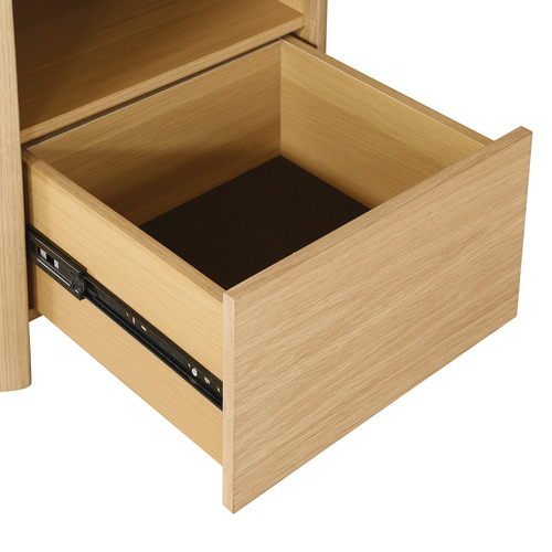 Ronan Travertine Bedside Table
