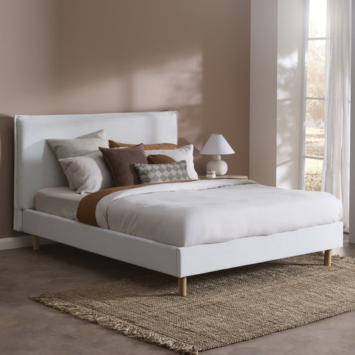 Dune Tool-Free Assembly Upholstered Bed