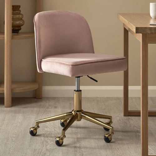 Juliet Velvet Home Office Chair