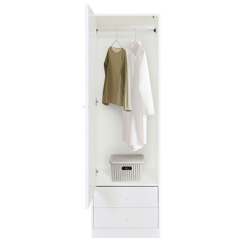 Gina 1 Door 2 Drawer Wardrobe