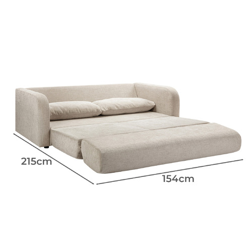 Siesta 3 Seater Queen Sofa Bed