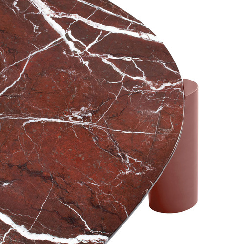 Marilyn Merlot Marble Coffee Table