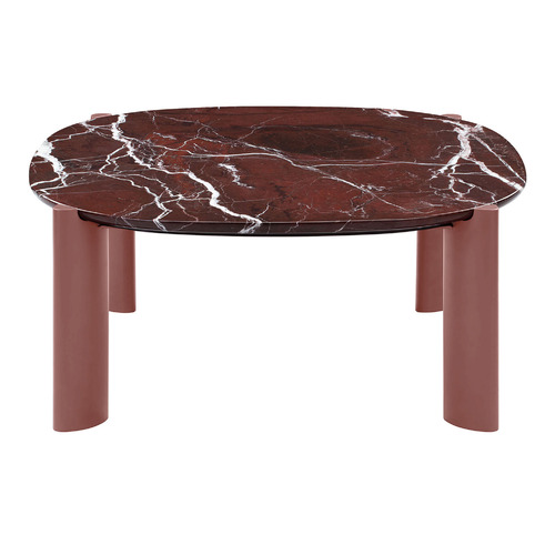 Marilyn Merlot Marble Coffee Table