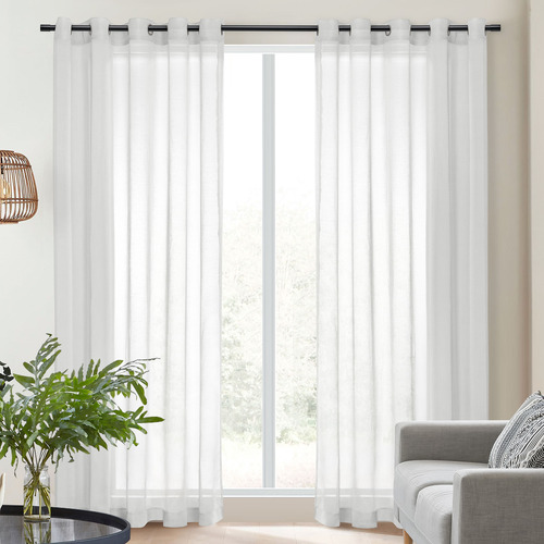 Leah Sheer Eyelet Curtains