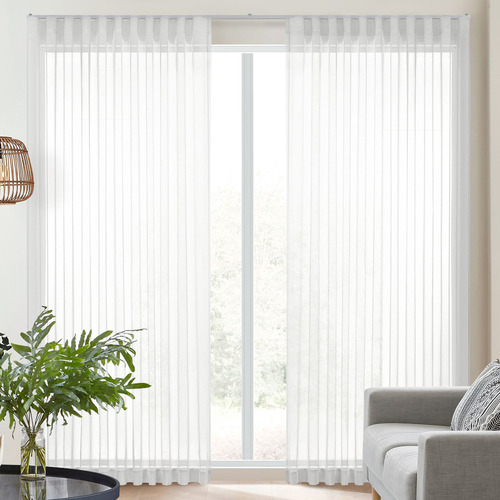Leah Sheer S-Fold Curtains