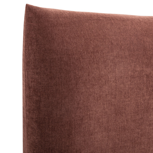 Cinnamon Mela Upholstered Bed