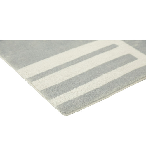 Sage Stripe Billy Machine Washable Rug
