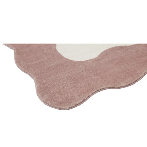 Clay Wavy Skyler Machine Washable Rug