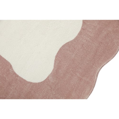 Clay Wavy Skyler Machine Washable Rug