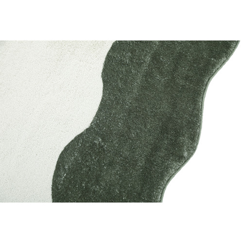 Olive Wavy Skyler Machine Washable Rug