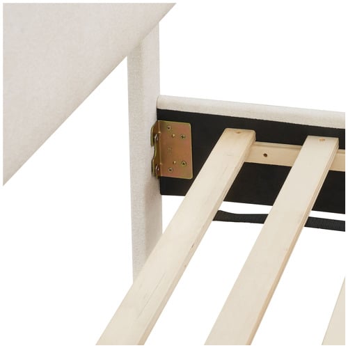 Alina Wavy Upholstered Bed
