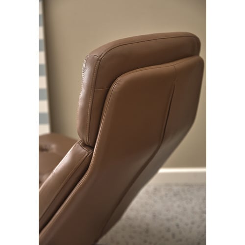 2 Piece Brunel Leather Accent Chair & Footstool Set