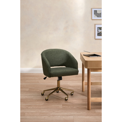 Gatsby Boucle Office Chair