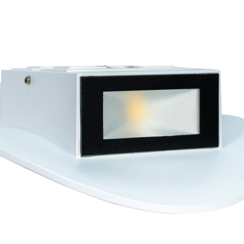 White Hollis Outdoor Aluminium Wall Light