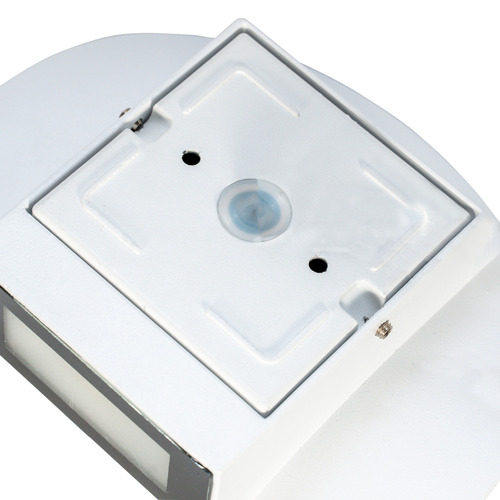 White Hollis Outdoor Aluminium Wall Light