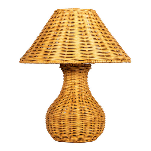 36cm Bobbi Rattan Table Lamp