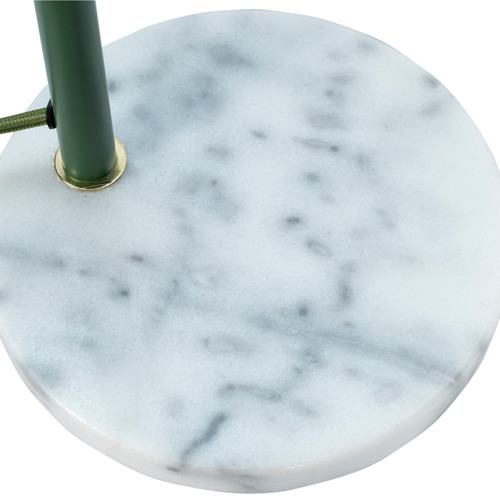 50cm Olive Jayce Marble Table Lamp