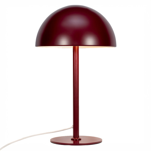 47cm Merlot Teo Mushroom Metal Table Lamp