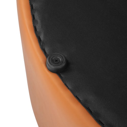 Edward Faux Leather Ottoman