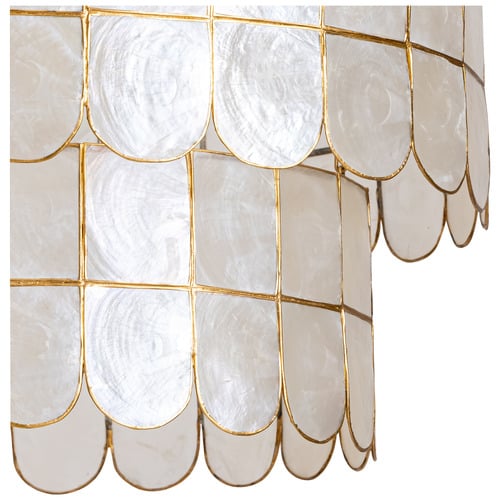 Idris Capiz Pendant Light