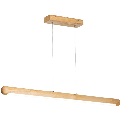 Omar Rubberwood LED Pendant