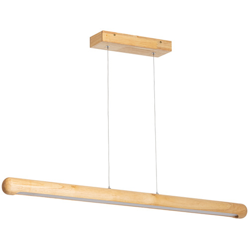 Omar Rubberwood LED Pendant