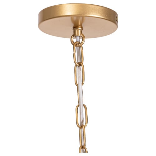 Rubi Capiz Chandelier