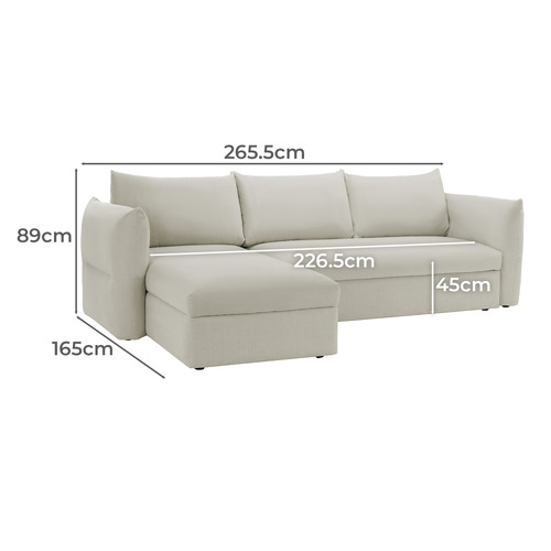 Dune 4 Seater Sofa with Reversible Chaise