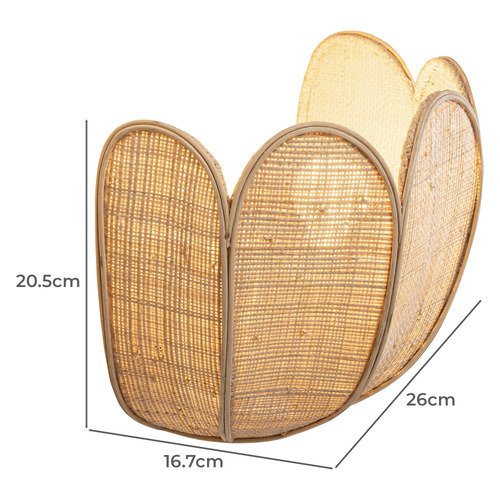 Vernon Raffia Wall Sconce